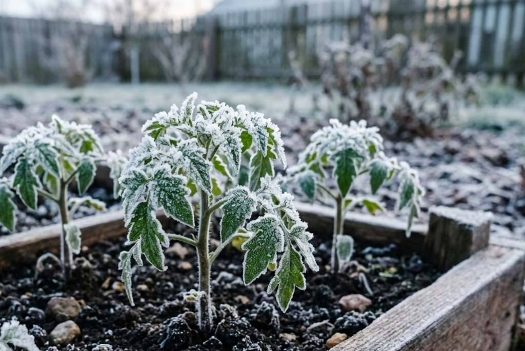 Воздействие заморозка - agroschool.com.ua