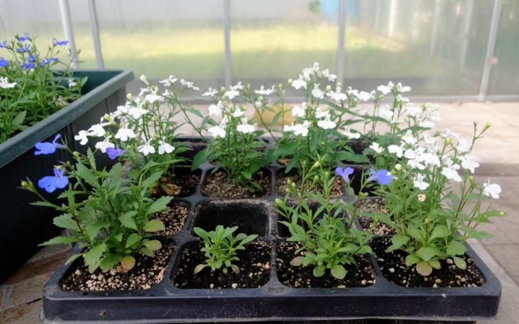 Рассада лобелии