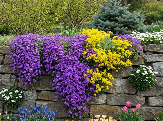 Обриета на подпорной стенке